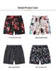 2025 Summer Ice Silk Quick-Dry Graffiti Bermuda Shorts