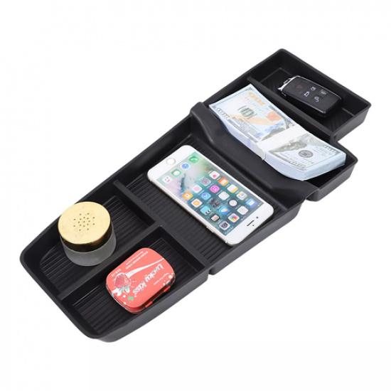 TPE Black Central Console Storage Box Non-slip Tray For BMW X1 U11 -2025