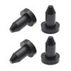 4 Pezzi Tappi di Scarico per Kayak Push Accessorio di Riparazione per Kayak Tappi di Scarico per Kayak da 1/2'' Tappi di Scarico in Gomma per Kayak