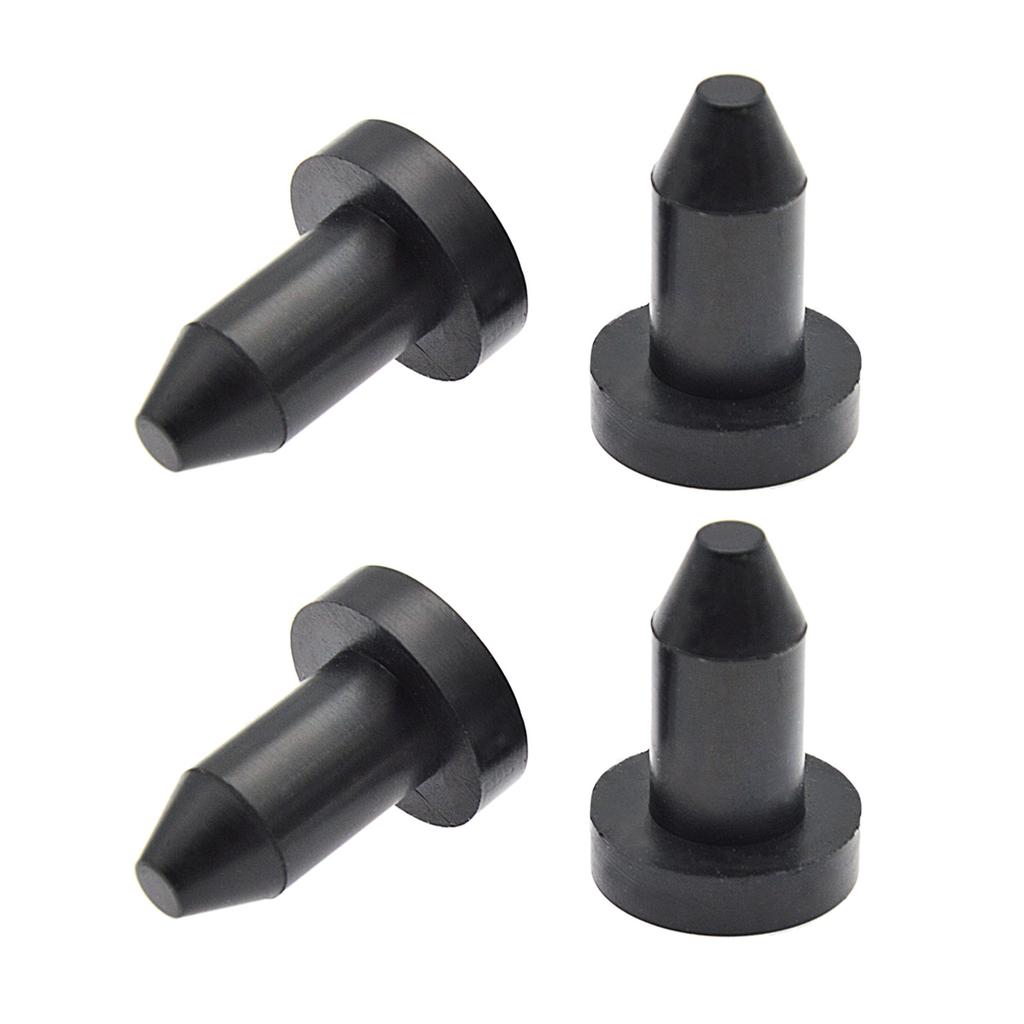 4 Pezzi Tappi di Scarico per Kayak Push Accessorio di Riparazione per Kayak Tappi di Scarico per Kayak da 1/2'' Tappi di Scarico in Gomma per Kayak