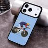 Mountainbike Radfahren Kunst weiche Handyhülle für iPhone 17 16 15 Pro Max Air 14 13 12 11 Plus Stoßfeste Capa Abdeckung