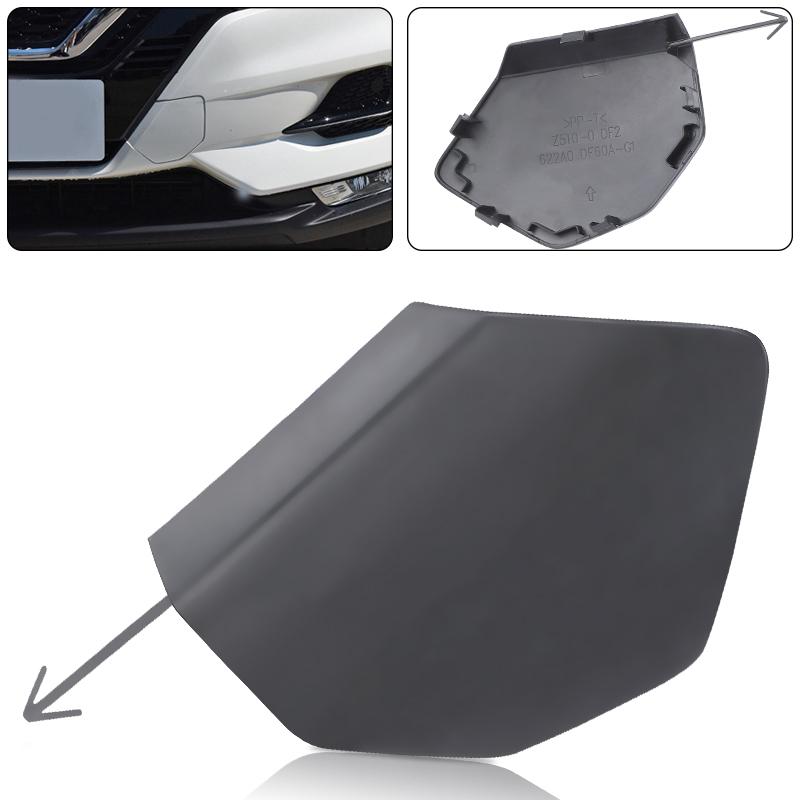 Left Right Front Bumper Tow Hook Cover Cap For Nissan Rogue Sport     Car Replace Replace Accessories