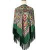 Fashionable Ethnic Printed Shawl - Warm, Large Square Scarf for Autumn/Winter, Travel & Sun Protection