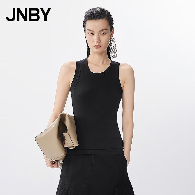 

JNBY 2025 Summer New Slim Fit U-Neck Sleeveless Vest