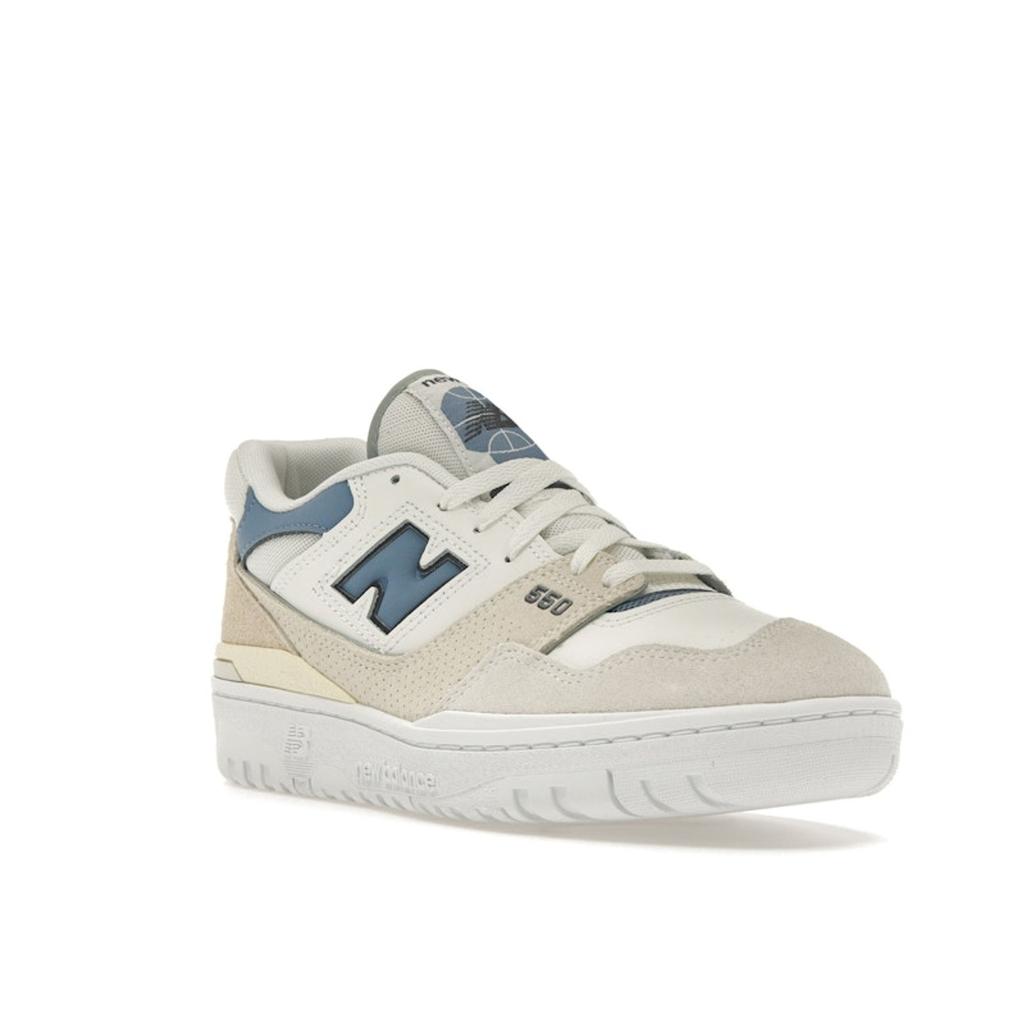 New Balance 550 Sea Salt Mercury Blue Women Sneakers Cream BBW550SB