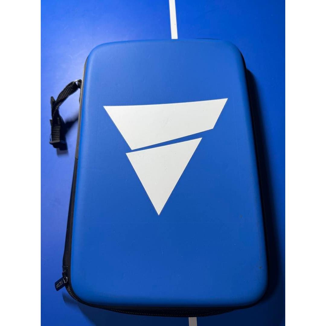 Used STIGA table tennis racket case blue
