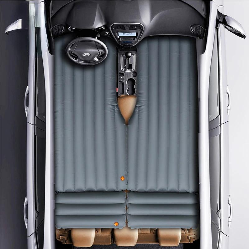 Single Person Car Mounted Air Mattress Air Cushion Auto Travel Bed For Passenger Car Back Seat Inflatable Cushion Car Sleeping
