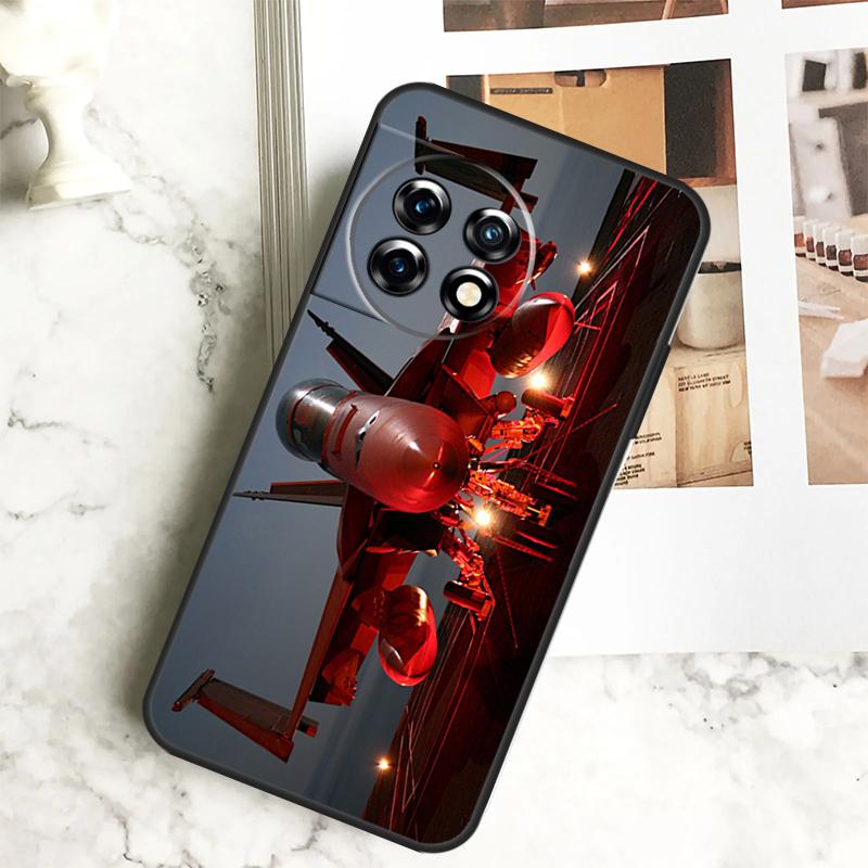 Aircraft Plane Case For OnePlus 12 12R 11 9 10 Pro 10R 9R 8T 10T Nord CE 2 3 Lite 2T N10 N20 N30 CE4 Cover