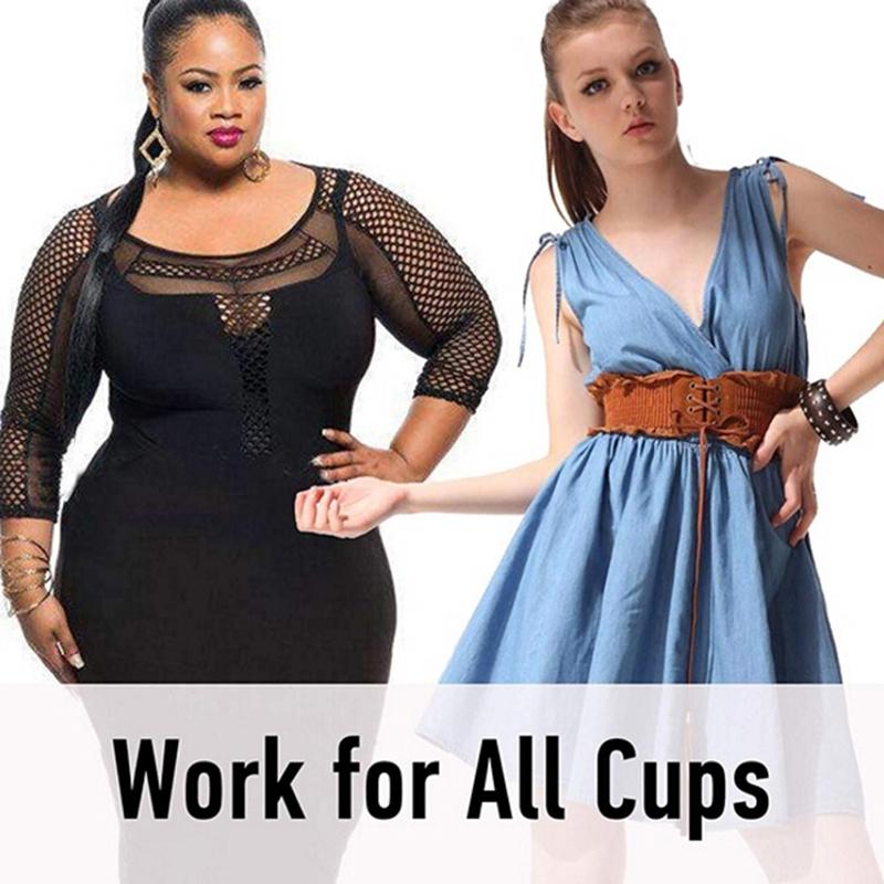 Adesivi Elastici in Tessuto Non Tessuto per Sollevamento del Seno Impermeabili Invisibili Traspiranti Senza Segni Fasciatura Sportiva Adesivi Monouso per Capezzoli