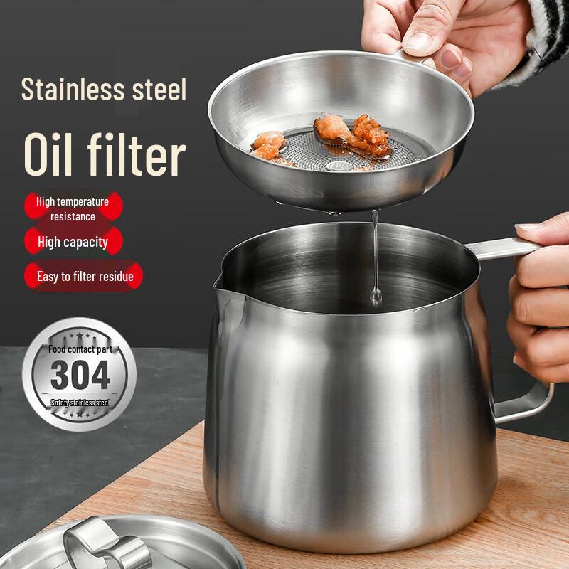 304 Stainless Steel Oil Filter Pot