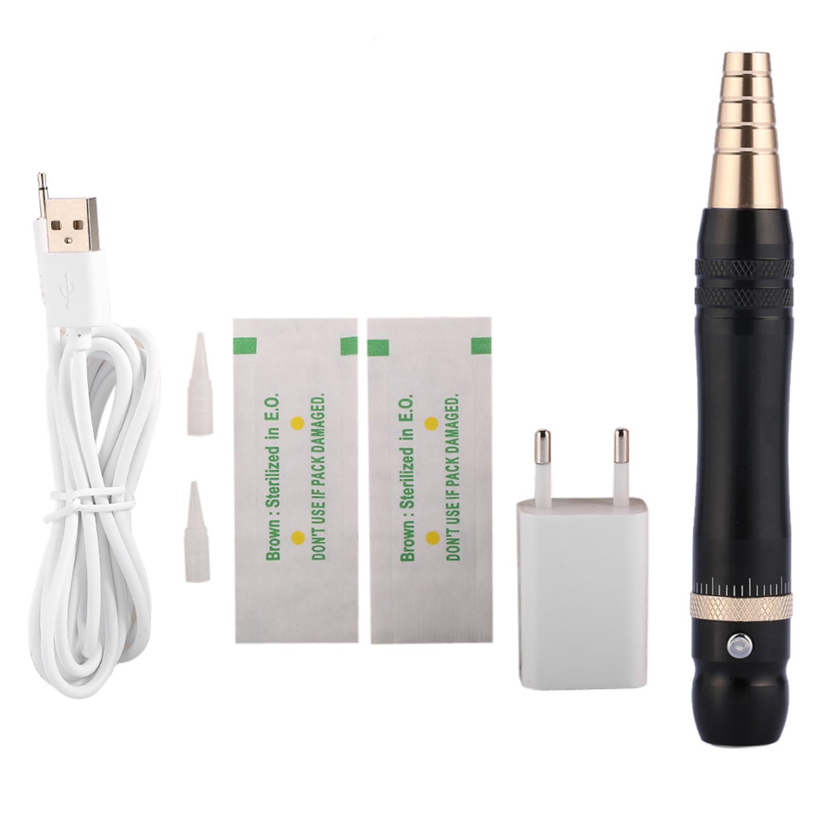 

2 типа подводка для бровей, губ, подводка для глаз, машина для татуировки, полуперманентный макияж, роторный источник питания, ручка EU