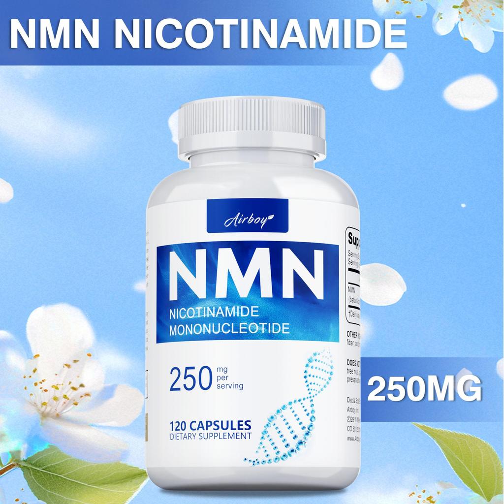 NMN Stabile Form von Niacinamid - NAD+ Mononukleotid Nahrungsergänzungsmittel - Aufhellung, Anti-Aging, Antioxidans