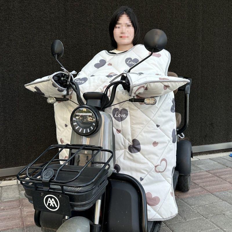 

Электрический трехколесный велосипед с увеличенным ветровым стеклом для зимы - Теплый, холодостойкий и дождестойкий дизайн, идеально подходящий для перевозки детей