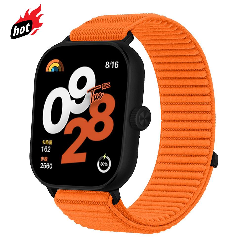 Bracelet en nylon pour Redmi Watch 5 4 Sports Bracelet de remplacement élastique Bracelet de poignet Correa pour Xiaomi Mi Band 8 Pro/9 Pro Accessoires