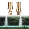 1/2" Female 3/4" Male Thread Swimming Pool Fountain Nozzle Brass Bubbler Jet Fountain Spray Head