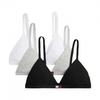 Womens/Ladies Logo Non-Wired Bralette (Pack of 3)