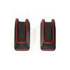 Carbon Fiber Look Front Headlight Eyelid Molding Trim For 15-19 Ford F-150 F150