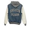Denimjacke mit Logo hinten Indigo Weiß Herren Größe S Modell 2Q563206T