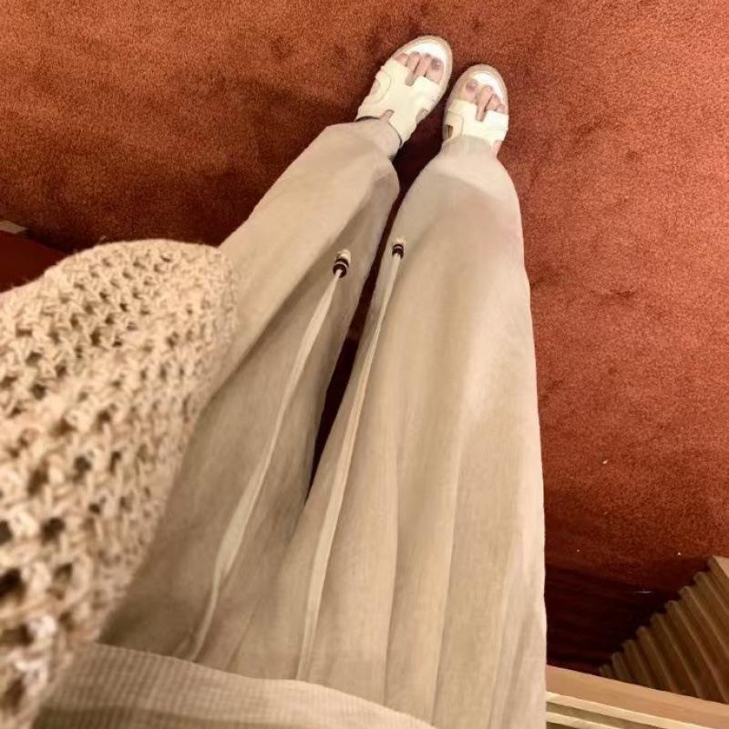 Rindslederversion Strohmuffin getragen erhöht 6cm Ruth Retro-Wort dicker Boden Keilabsatz H coole Slipper Damen Sommer