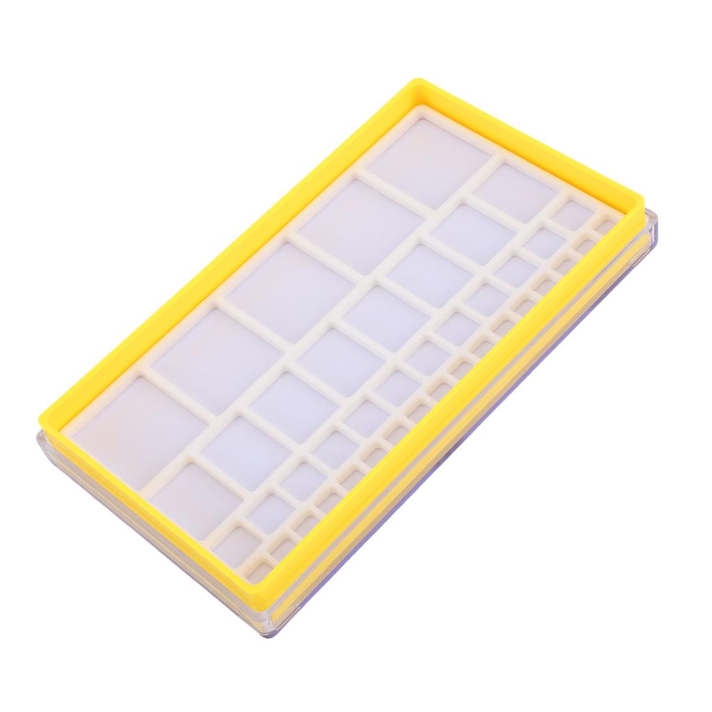 Watch Parts Storage Box Plastic Watch Parts   Case with Removable Compartments for Watchmakers Jewelry Screws