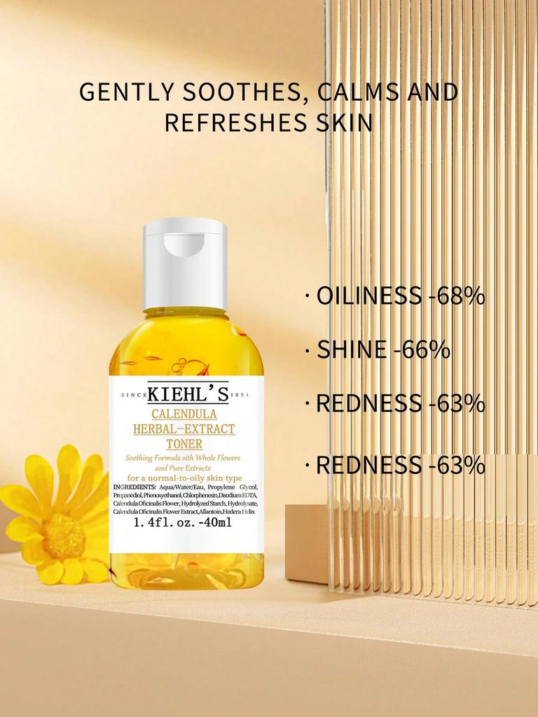 Kiehl's Calendula Herbal-Extract Toner (Alcohol-Free) - 8.45 fl.oz./250ml
