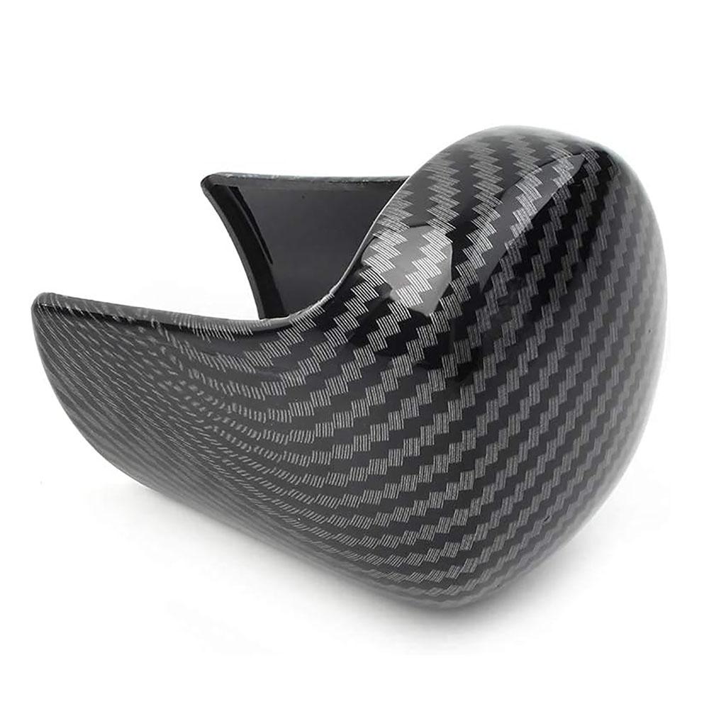 Carbon Fiber Style Gear Shift Knob Cap Cover Trim For Honda Accord 2018-23