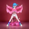 23cm Anime Dragon Ball Bulma GK Figure Resonance Series Lift The Skirt Bulma Action Figure Trendy Toys Ornament Gift Collectible