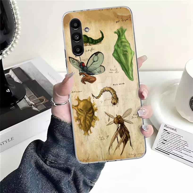 Bugs Bees Scientific Decomposition Phone Case For Samsung Galaxy A13 A14 A15 A16 A17 A53 A54 A55 A56 A57 A33 A34 A35 A36 A37 A23