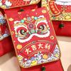 Chinese 2025 Snake Year Red Envelopes Blessing Lucky Money Pockets Money Packet  Wedding Birthday