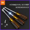5mm ,6mm ,8mm,10mm Hex Socket Head Handle CRV Shaft Nut Screwdriver Tools