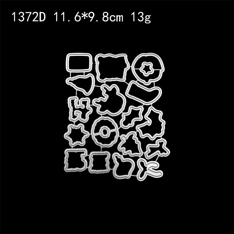 Knife Mold Cutting Dies Scrapbookin Craft Christmas Theme Seal Cutting Diy Metal Die