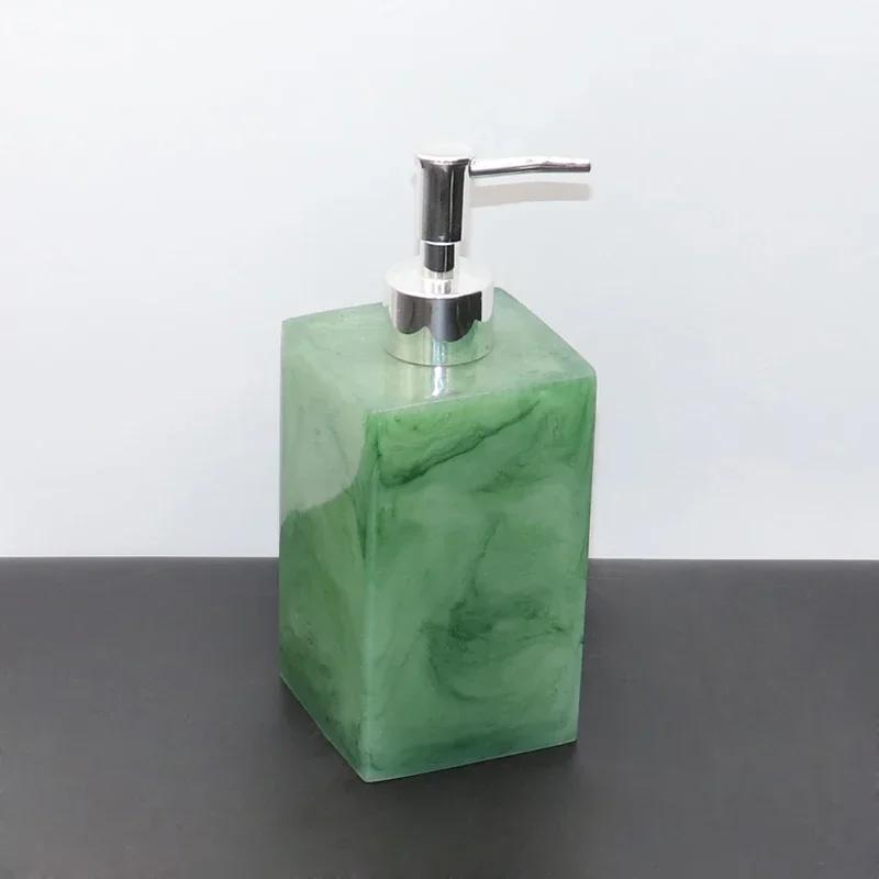 Bathroom Toiletry Gifts Resin Lotion Bottle Toothbrush Holder Tooth Mug Soap Dish Cotton Swab Box Tray Home Accessories