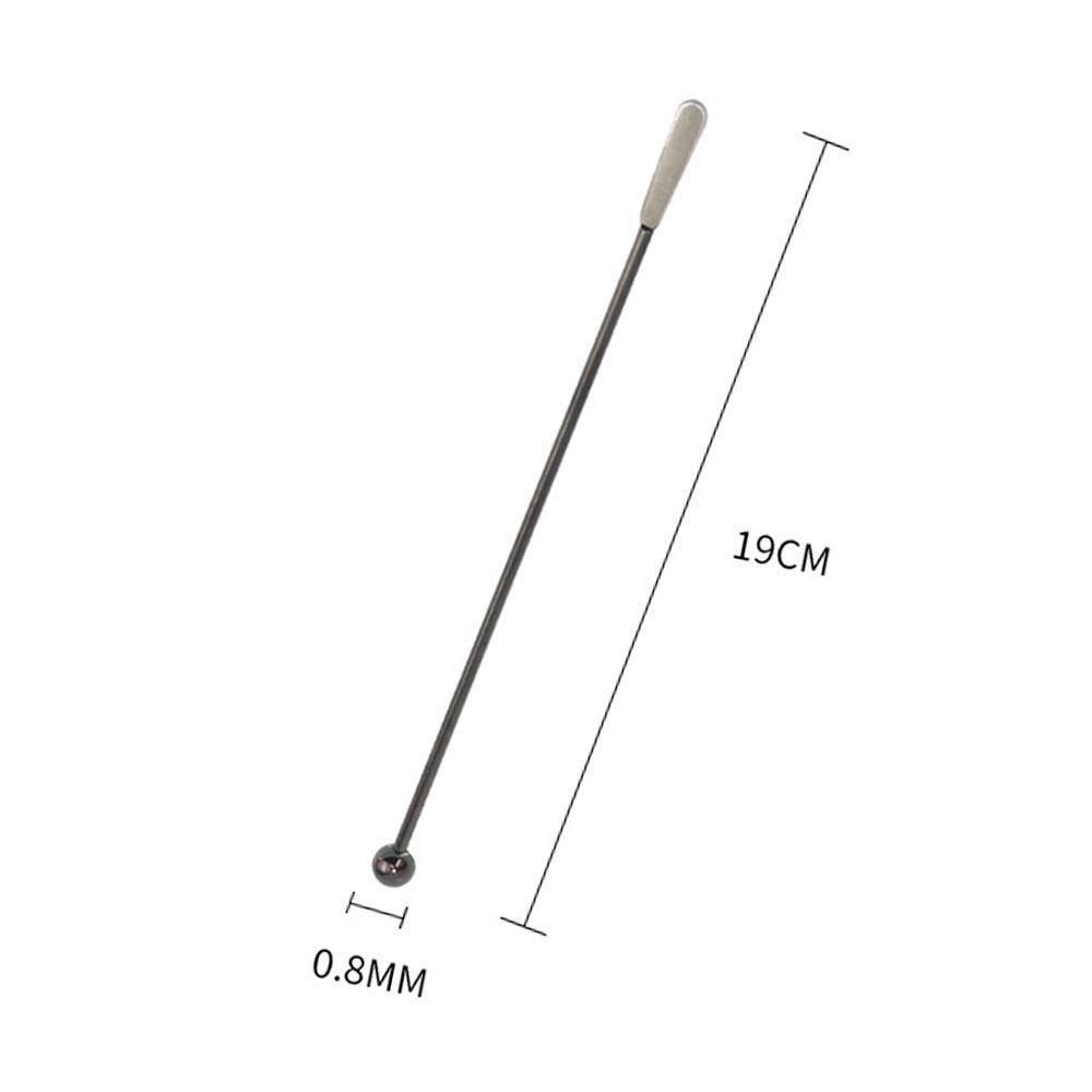 Steel Drink Mixer Bar tool Cocktail Swizzle Stick Stirrers Cocktail Stirrers Mixing Sticks