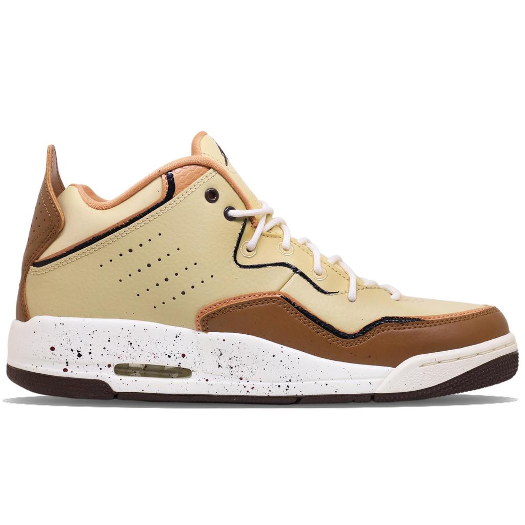 Jordan Courtside 23 Slip Resistant Abrasion Resistant Mid top Vintage Basketball Shoes Unisex HV1812-221(TeamF-)