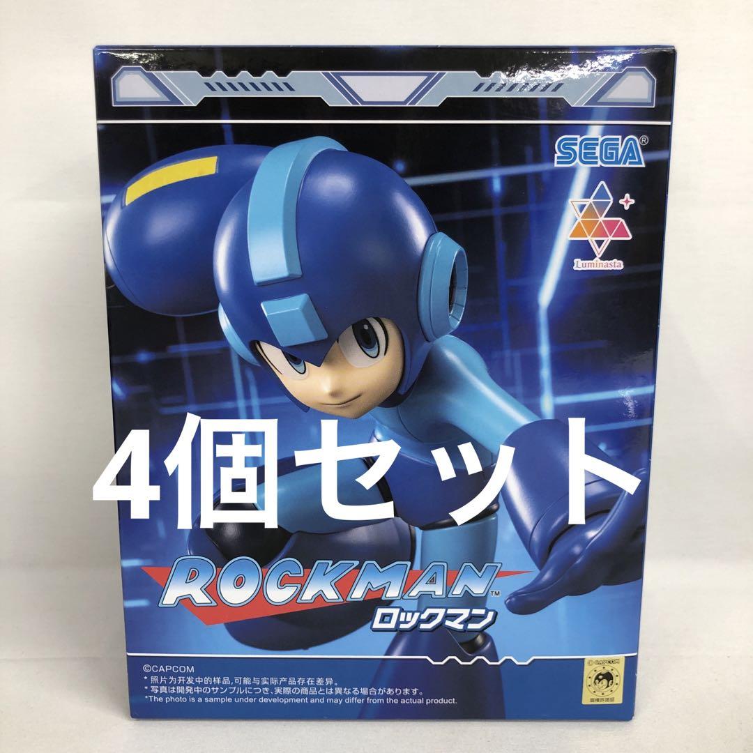 

[USED] VF8399 Luminasta Rockman SEGA Set of 4