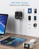 Tessan Travel Adapter Worldwide with 2 USB & 3 Type-C Ports (15W) International Travel Adapter for USA UK England Australia