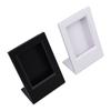 2pcs L Shape Photo Frame Acrylic Collectible Decoration Simple Ideal Present Slanted Picture Frame f
