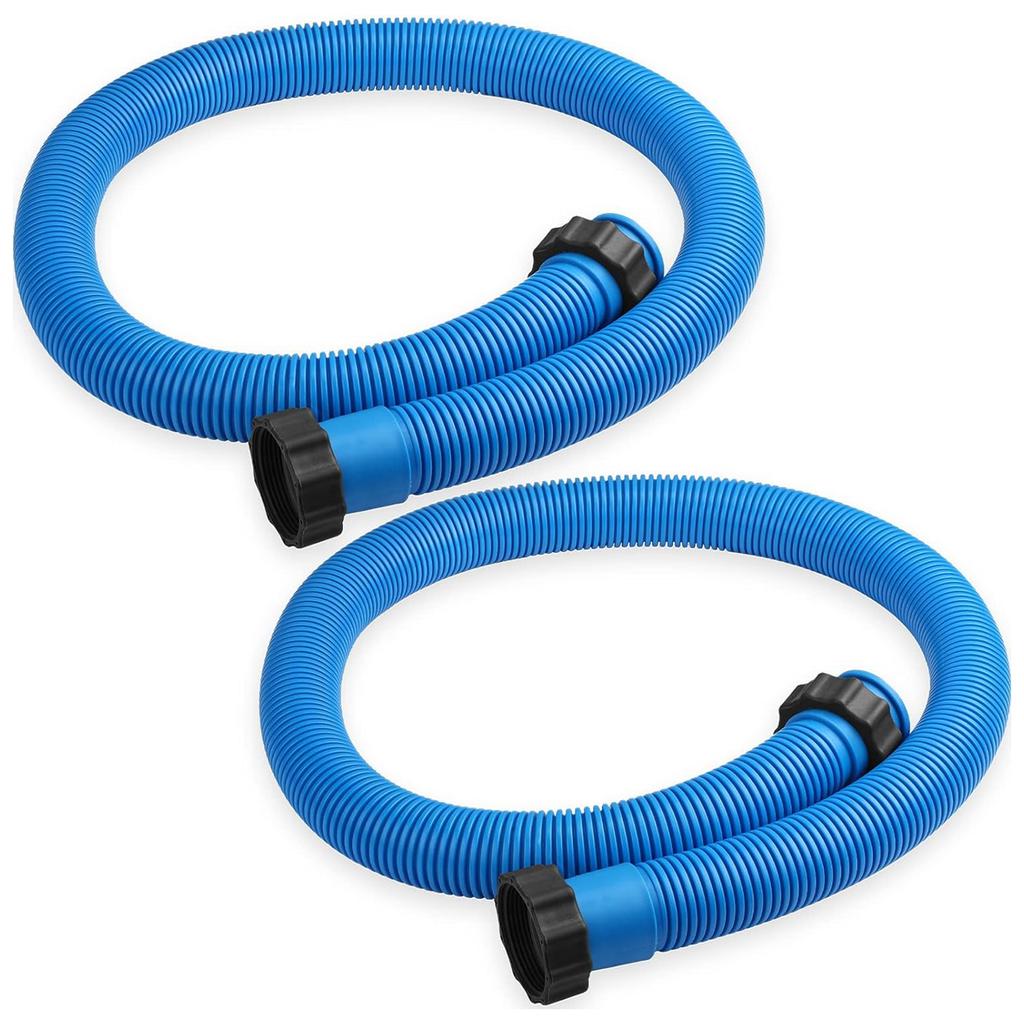 Convenient 1.5" Diameter Pool Hose Replacement Pool Accessory Hose Flexible Plastic Hose for 1500GPH 2500GPH 29060E