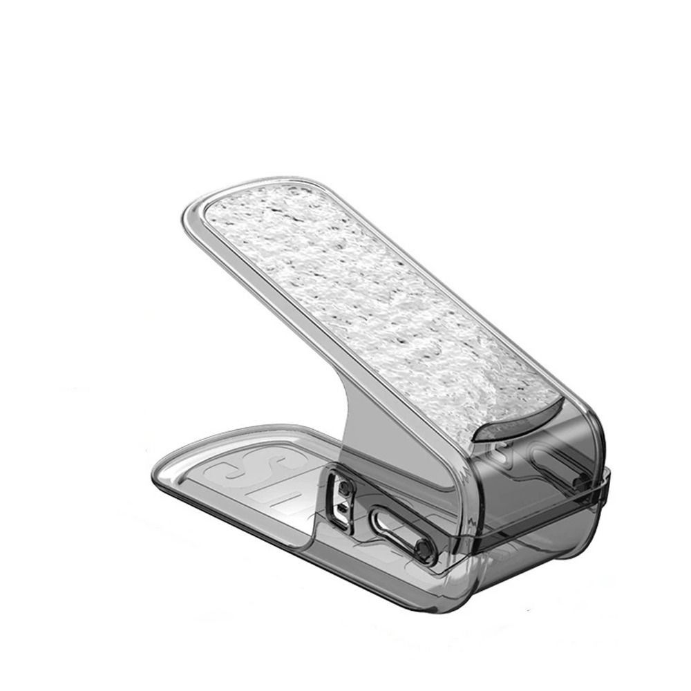 Double-layer Shoe Rack Adjustable Shoe Holder Holder Layered Partition Shoes Tray  Shoe