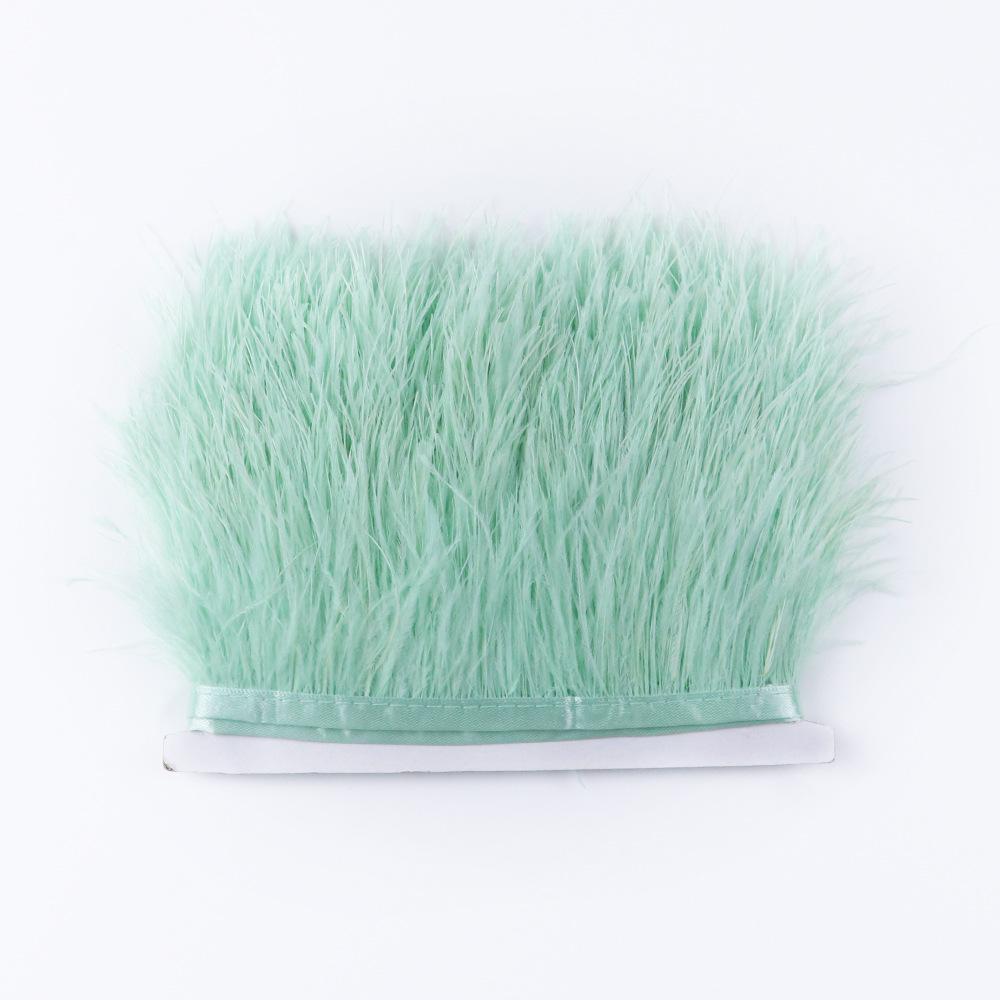 Ostrich Feather Edge 6 -8cm Decorative Wedding Diy Accessories Evening Dress Edge 