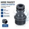 4PCS Quick Release Garden Hose Quick Connector Hose Tap Nipple Adapter  Water Hose Connection