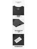 Men's Japanese Style 310g Heavy Cotton Loose T-Shirt - Solid Color, Round Neck, Short Sleeves