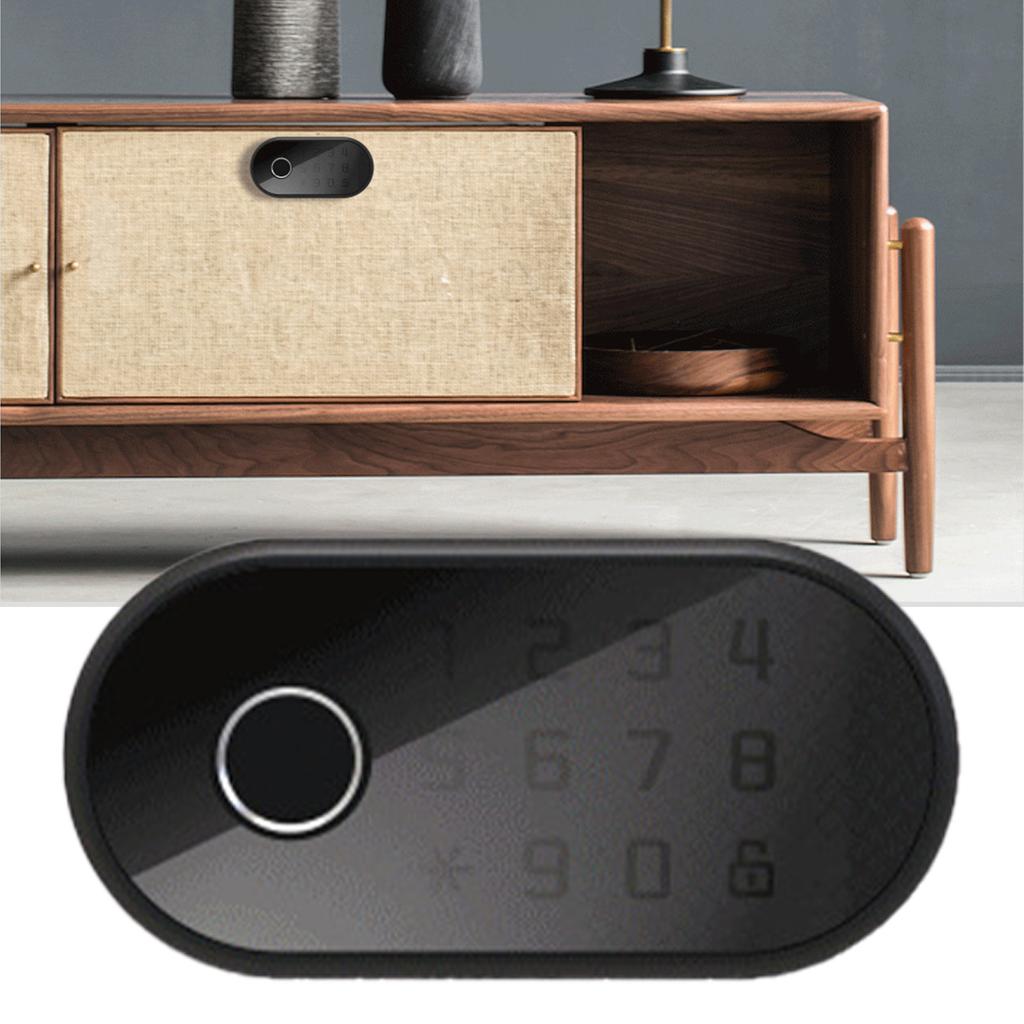 Drawer Fingerprint Password Lock Biometric Electronic Cabinet Access Control Keypad Lock for Office
