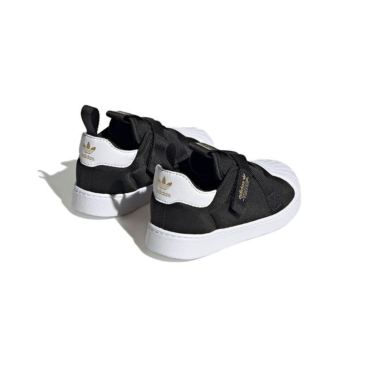 Adidas Originals SUPERSTAR 360 Abrasion Resistant Abrasion Resistant Low top Skateboard Shoes Black White HQ6082