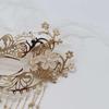 Floret Anonymous Face Cover Women Mysterious Veil Chinese Style Accessories Wedding Headdress