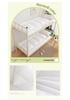 Feather Velvet Foldable Mattress - Brushed, Thickened for Students & Kids (Single/Double Bed)