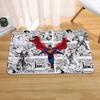 S-Superman Floor Mats Home Laundry Rug Carpet For Living Room Decor Lounge Area Anti-slip Foot Mat Entrance Doormat