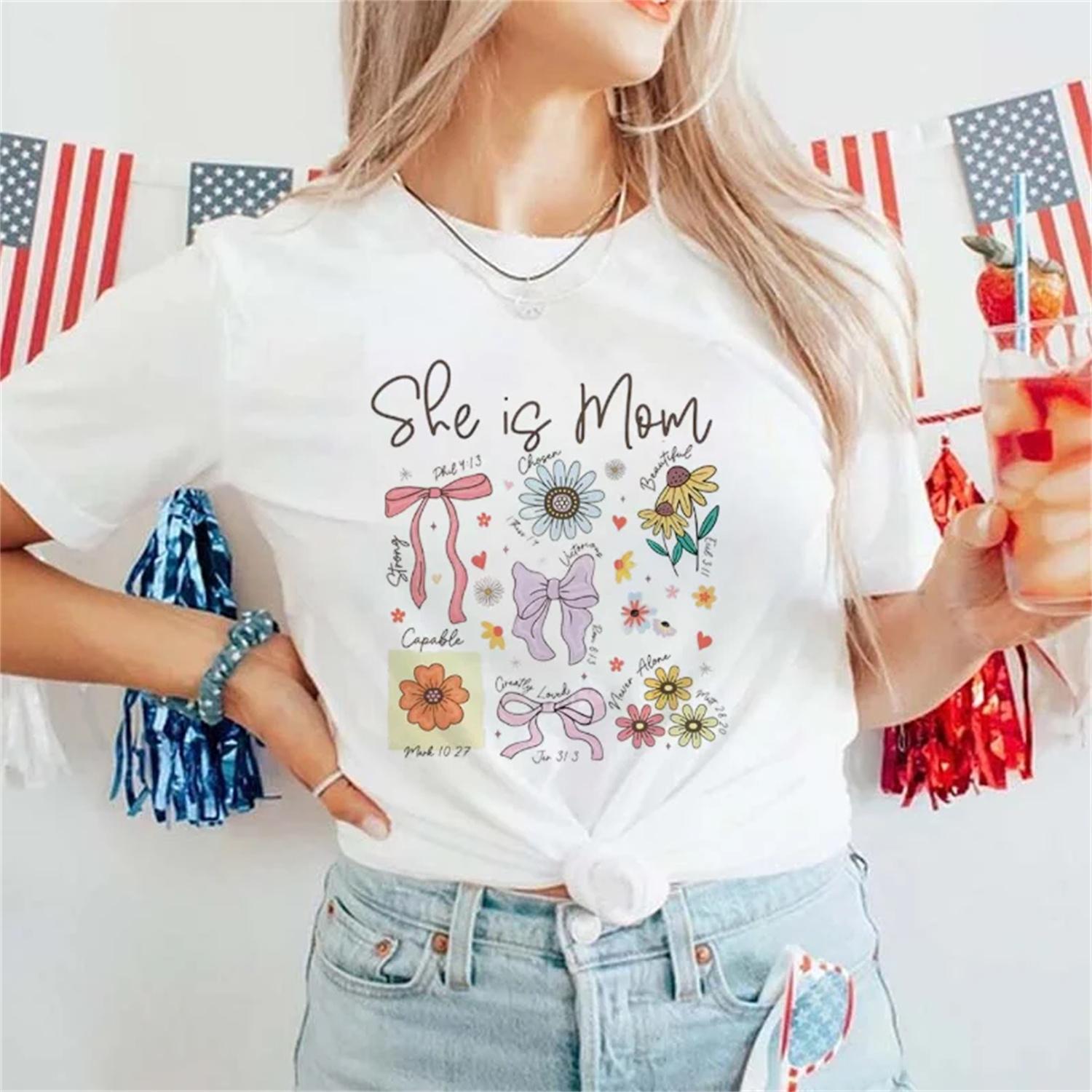 Summer Sweet Women s Top Fashion Short Sleeve Printed Watercolor Cartoon Casual T-Shirt Printed Women s Basic Summer T-Shirt S