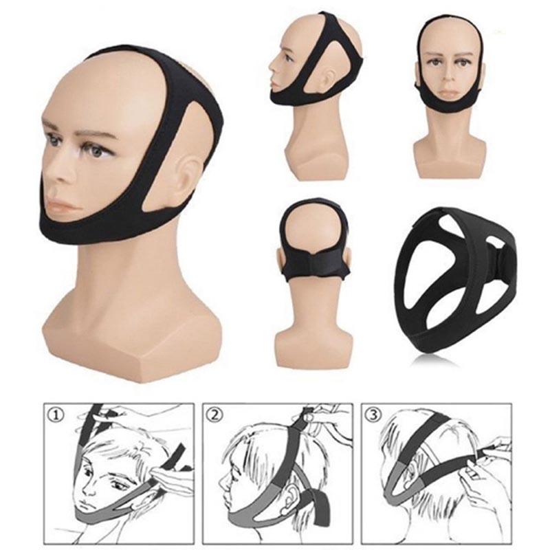 Durable And Safe Anti Snoring Belt Triangular Chin Strap Mouth Guard For Women Men Better Breath Health Snore Stopper Bandage Sleep Aid