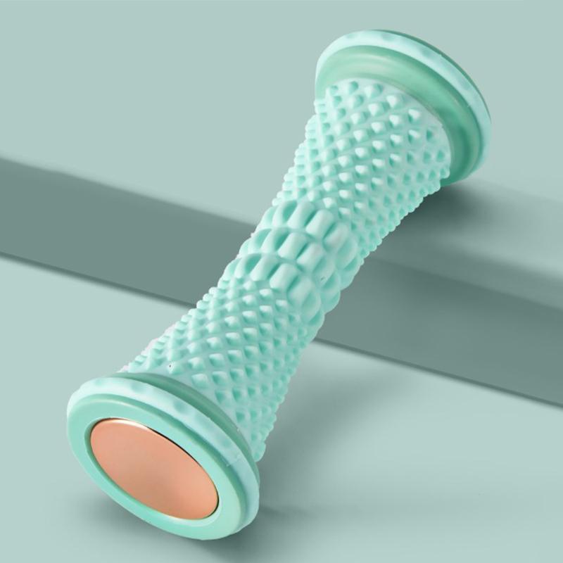 

Foot Massager Massage Roller Yoga Massage Ball Plantar Fascia Roller Muscle Relaxation Care Plastic Manual Foot Massager Rollers зелений